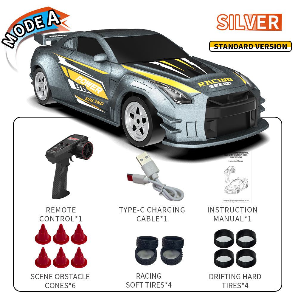 JJRC C8827 1/43 4WD Drift RC Car – Full-Scale Remote Control Model