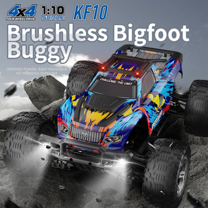 KFPLAN KF10 1/10 RC CAR-50 km/orë, 4WD, performanca me shpejtësi të lartë