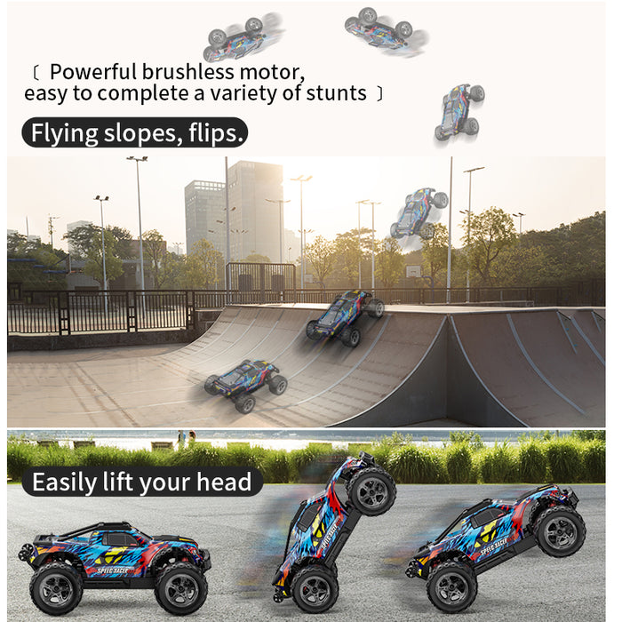 KFPLAN KF10 1/10 RC CAR-50 km/orë, 4WD, performanca me shpejtësi të lartë