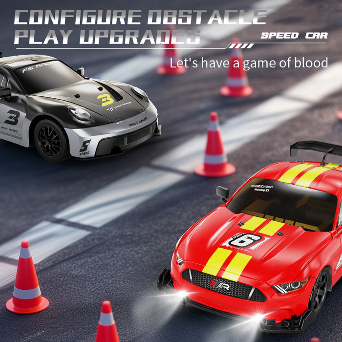 KFPLAN KF28 1/16 SCALE 4WD Drift Car me guaskë PVC me tension të lartë dhe bateri 800mAh