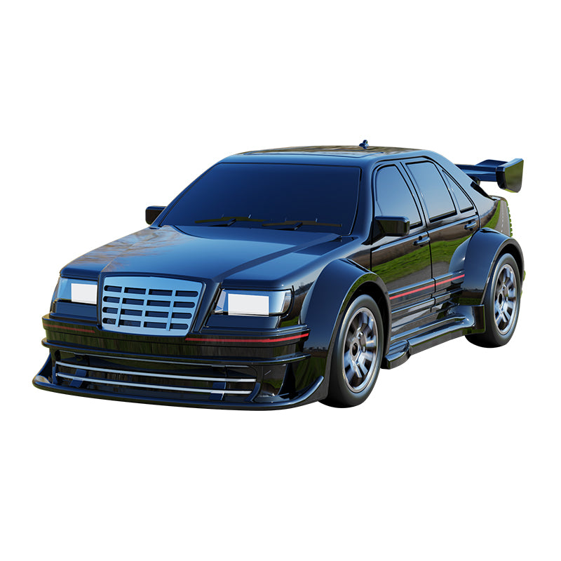 KFPLAN KF30 1/43 RC Drift Car - 4WD Full Proportional with Gyro, LED Lights, Replaceable Battery