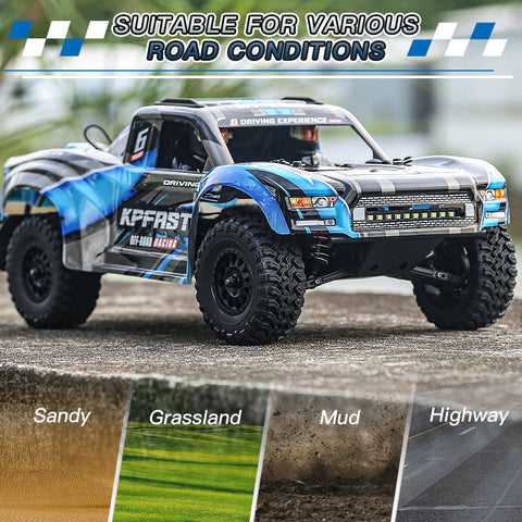 KFPLAN KF17 1/12 RC Rally Truck - 3S Brushless Beast, Hits 60km/h