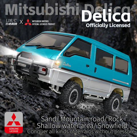 LDRC LD1296 1/12 2.4G Mitsubishi Delica Dual-Speed RC Car