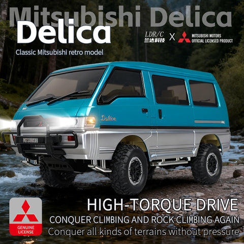 LDRC LD1296 1/12 2.4G Mitsubishi Delica Dual-Speed RC Car