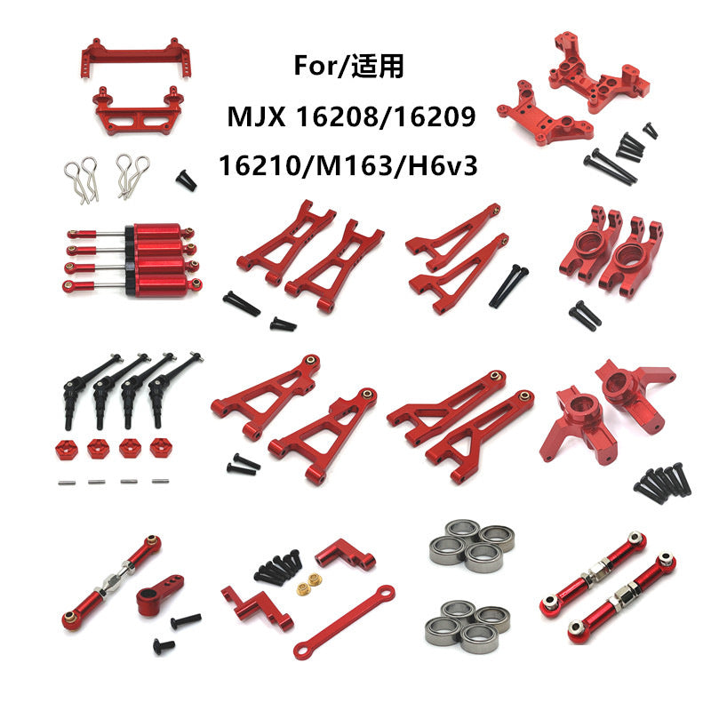 MJX 1/16 16208/16209/16210 H6V3 M163 RC CAR METAL Αναβάθμιση αναβάθμισης
