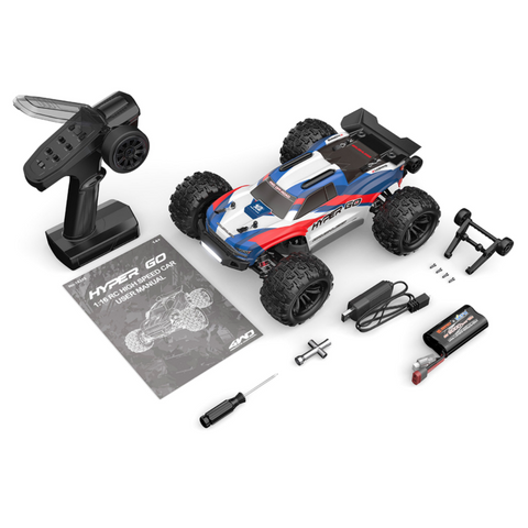 MJX Hyper Go 16212 1/16 4WD Brushless RC Truck – 45KM/H High-Speed RTR Off-Road Car