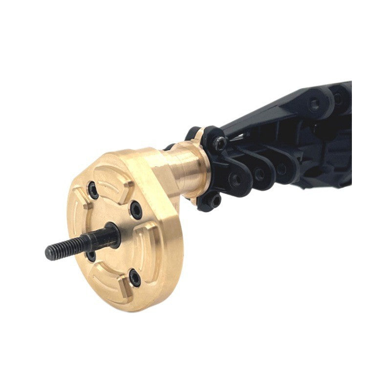 MJX Hyper Go H12Y/H12Y+ Upgrade Kit Brass Rear axle weight Gear cover Adapter