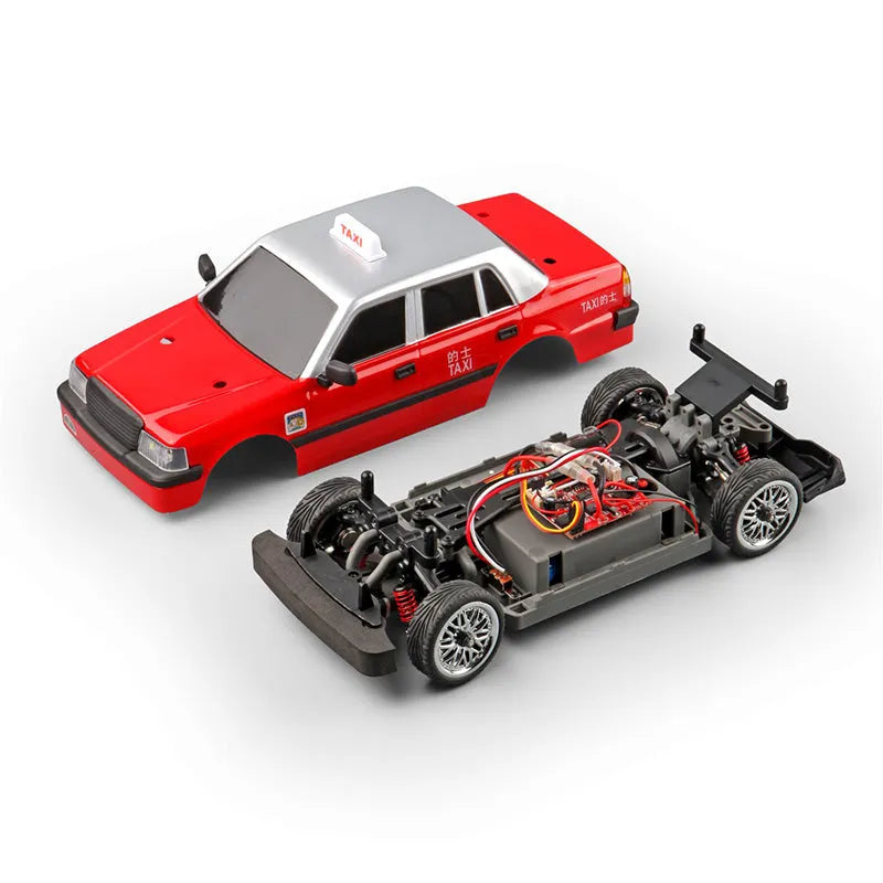 MNRC MN38 1/16 35km/h Drift Remote Control Model Car (Hongkong Taxi Model) - Makerfire