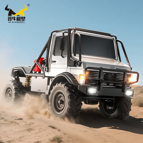 MN Model MN-333 1/18 Unimog U4000 RC Rock Crawler – Full Metal Body 4WD 2.4GHz RTR