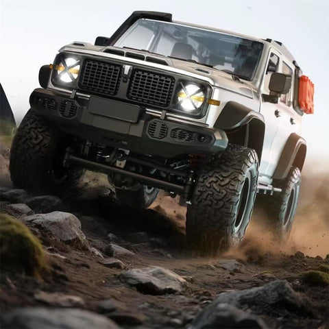 MNRC MN300 1/12 4WD RC Rock Crawler – RTR Off-Road Climbing Truck with 2-Speed & LED Lights