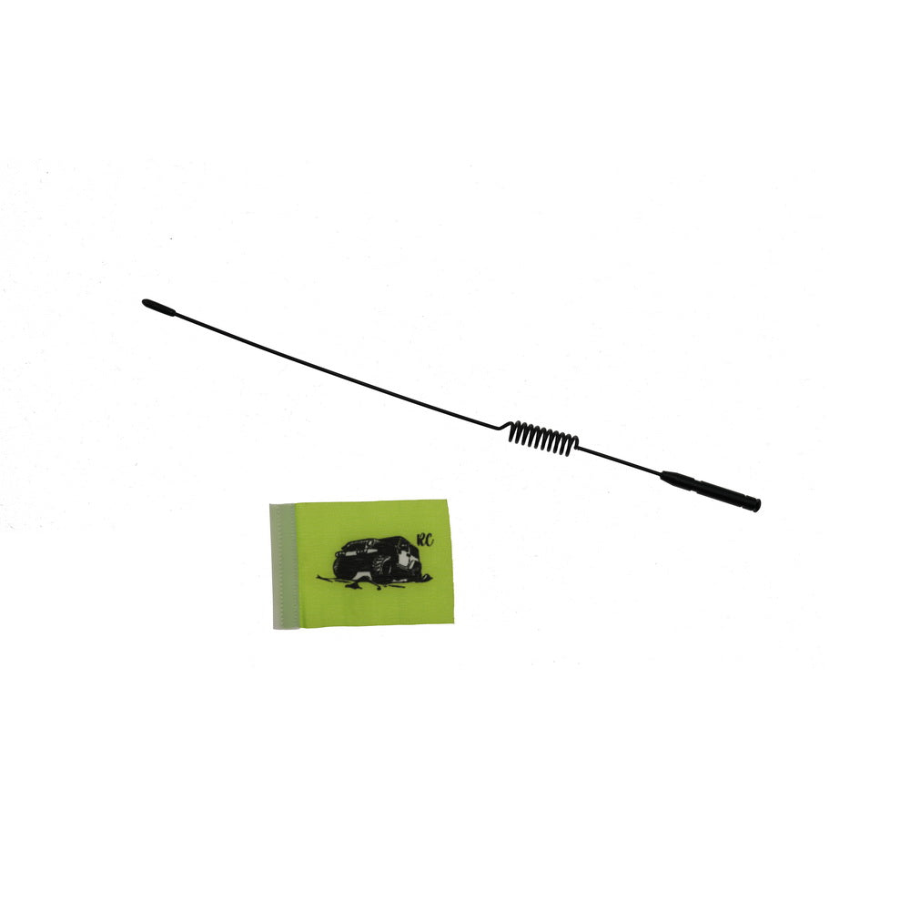 Metal Signal Flag Accessory for RC Crawlers - Green Flag for TRX4/SCX10/90046