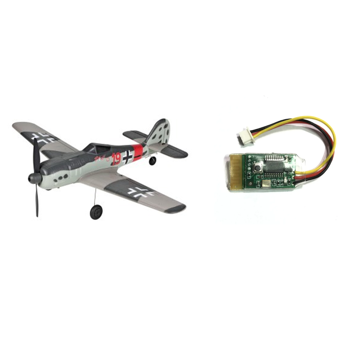 TOP RC Hobby 402mm 2.4G Mini FW190 Airplane RTF/BNF - Compatibale with S-FHSS Protocol - Makerfire