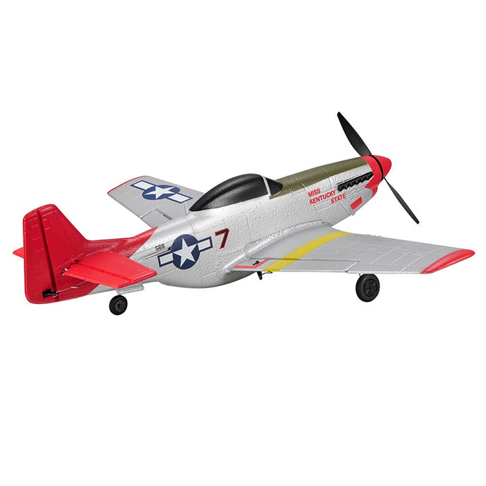 TOP RC HOBBY 450mm Mini P51D 2.4G Airplane RTF/BNF - Compatibale with S-FHSS Protocol - Makerfire