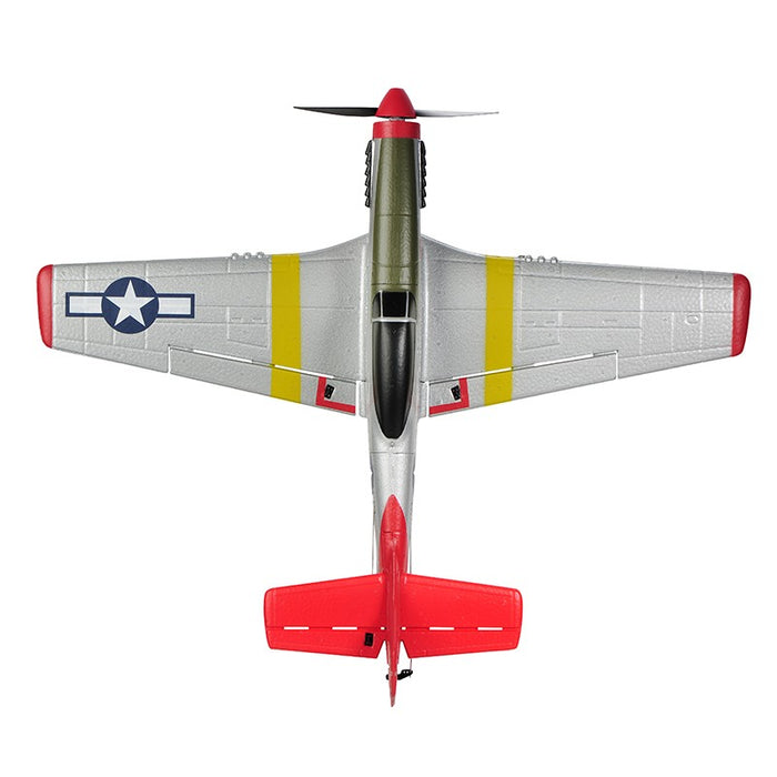 TOP RC HOBBY 450mm Mini P51D 2.4G Airplane RTF/BNF - Compatibale with S-FHSS Protocol