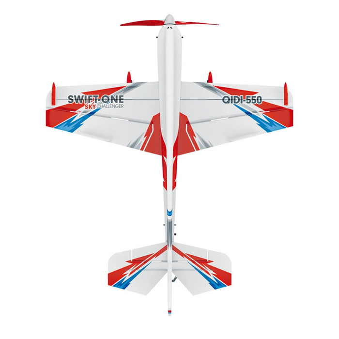 QIDI-550 SWIFT-ONE Sky Challenger 505mm Wingspan 2.4GHz 6CH EPP RC Airplane Glider with 6-axis Gyro 3D/6G Switchable One Key Hanging
