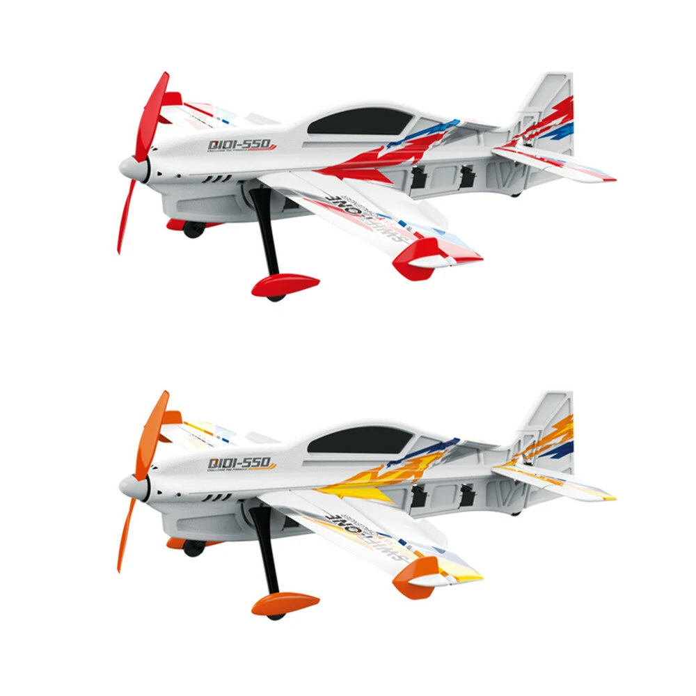 QIDI-550 SWIFT-ONE Sky Challenger 505mm Wingspan 2.4GHz 6CH EPP RC Airplane Glider with 6-axis Gyro 3D/6G Switchable One Key Hanging - Makerfire
