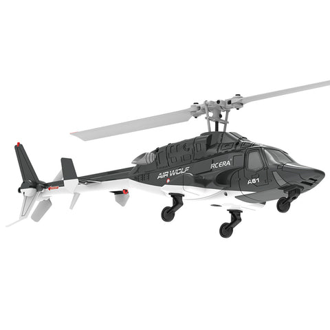 RC ERA A61 Airwolf 1:53 Flybarless RC Helicopter - 2.4G 4CH Altitude Hold with Optical Flow (RTF)