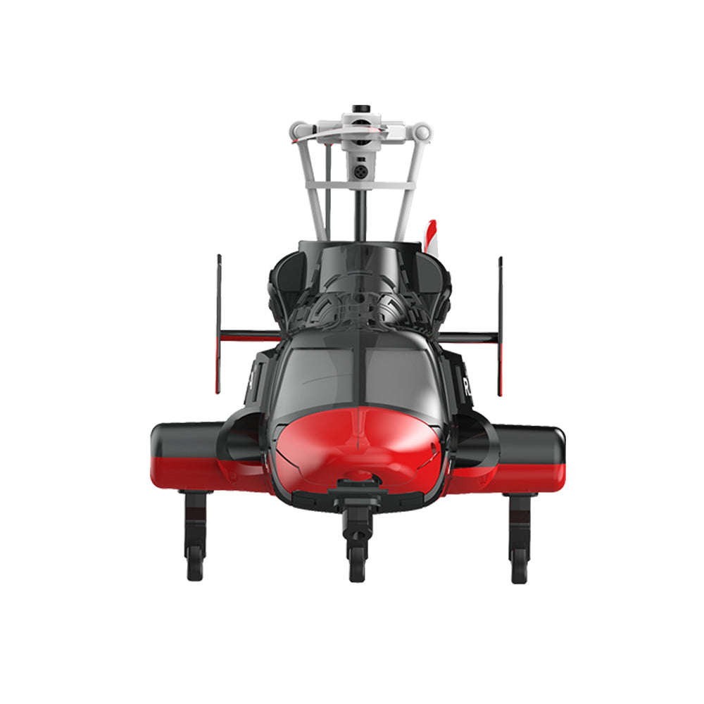 ERA A61 ブラック + レッド ホビーラジコンヘリ Helicopter RC ERA A61 Airwolf 2.4G 4CH 6-Axis Gyro 1:53
