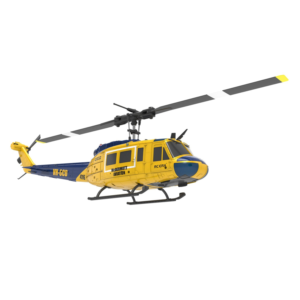 RC ERA C032 UH-1 Huey 6CH Brushless RC Helicopter with Gyro & 3D Flight