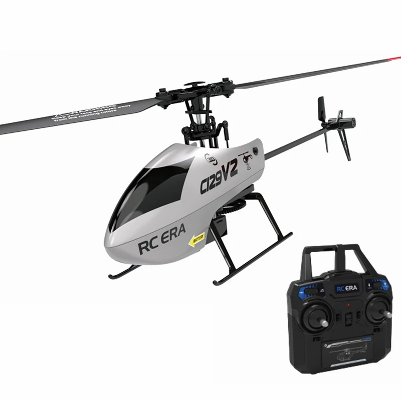 RC ERA C129 V2 4CH 6-Axis Gyro 3D Aerobatics Flybarless Altitude Hold RTF RC Helicopter