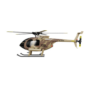RC ERA C189 MD500 2.4G 4CH 1:28 UAV Altitude Hold Single Blade Flybarless RC Helicopter RTF - Makerfire