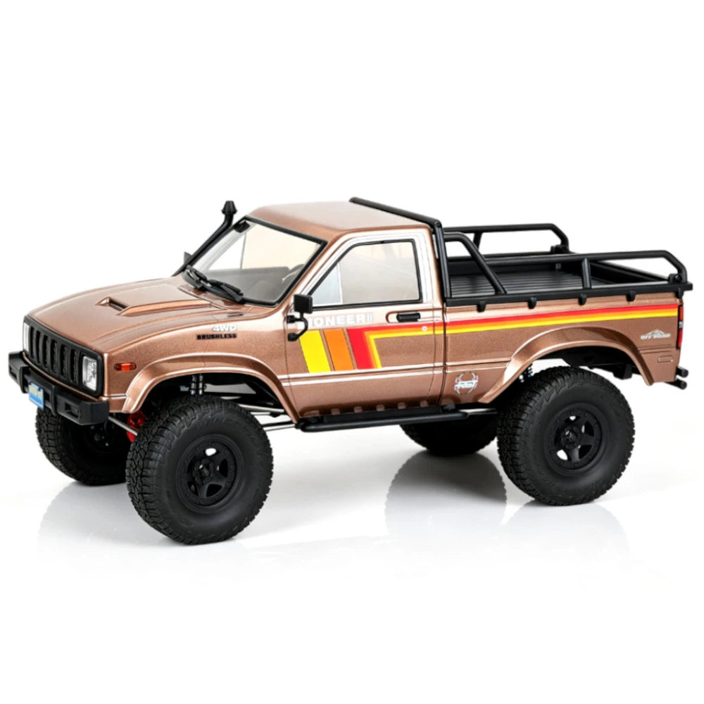 RGT EX86110 PRO PIONEER II 1/10 4WD Brushless RC Rock Crawler – 2-Speed LCG Portal Axle