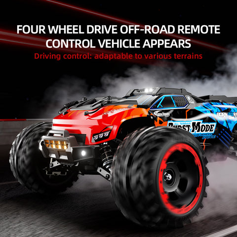 SCY 10101 1/10 Scale 4WD RC Monster Truck – 2,4 GHz-es, nagy sebességű, terepjáró RTR autó (csiszolt motor)