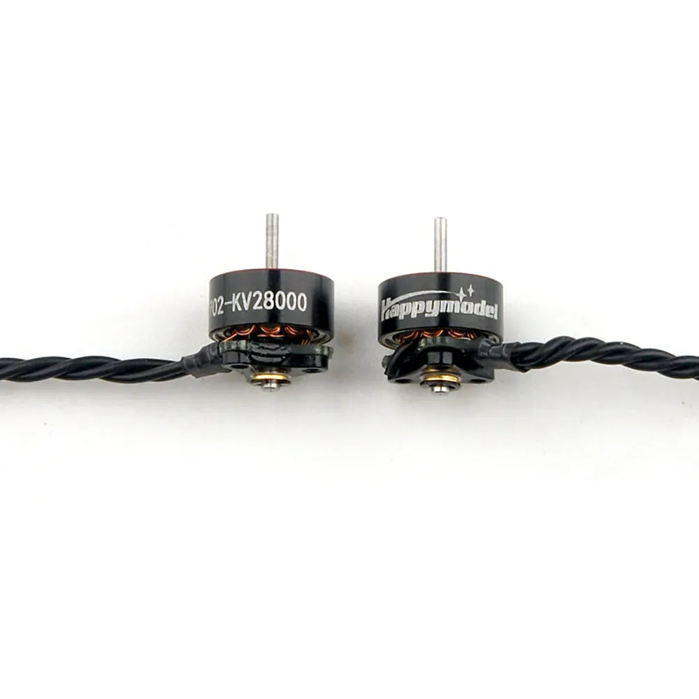 Happymodel SE0702 KV23000 KV26000 KV28000 Brushless Motors for 1S FPV Brushless Whoop(Pack of 4) - Makerfire