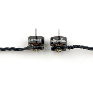 Happymodel SE0702 KV23000 KV26000 KV28000 Brushless Motors for 1S FPV Brushless Whoop(Pack of 4) - Makerfire