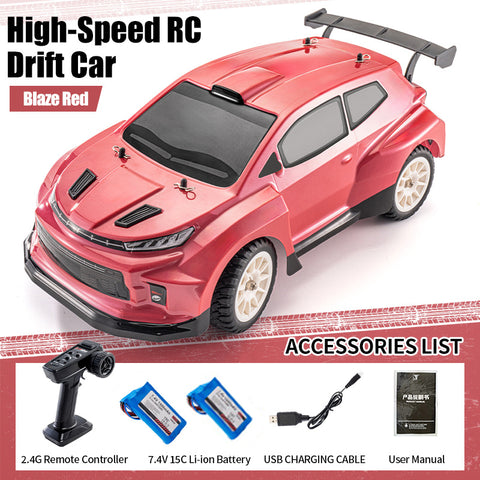 SY 1204 1/12 2.4G 4WD Drift Rally RC Car with Gyroscope & LED Lights – Full Scale