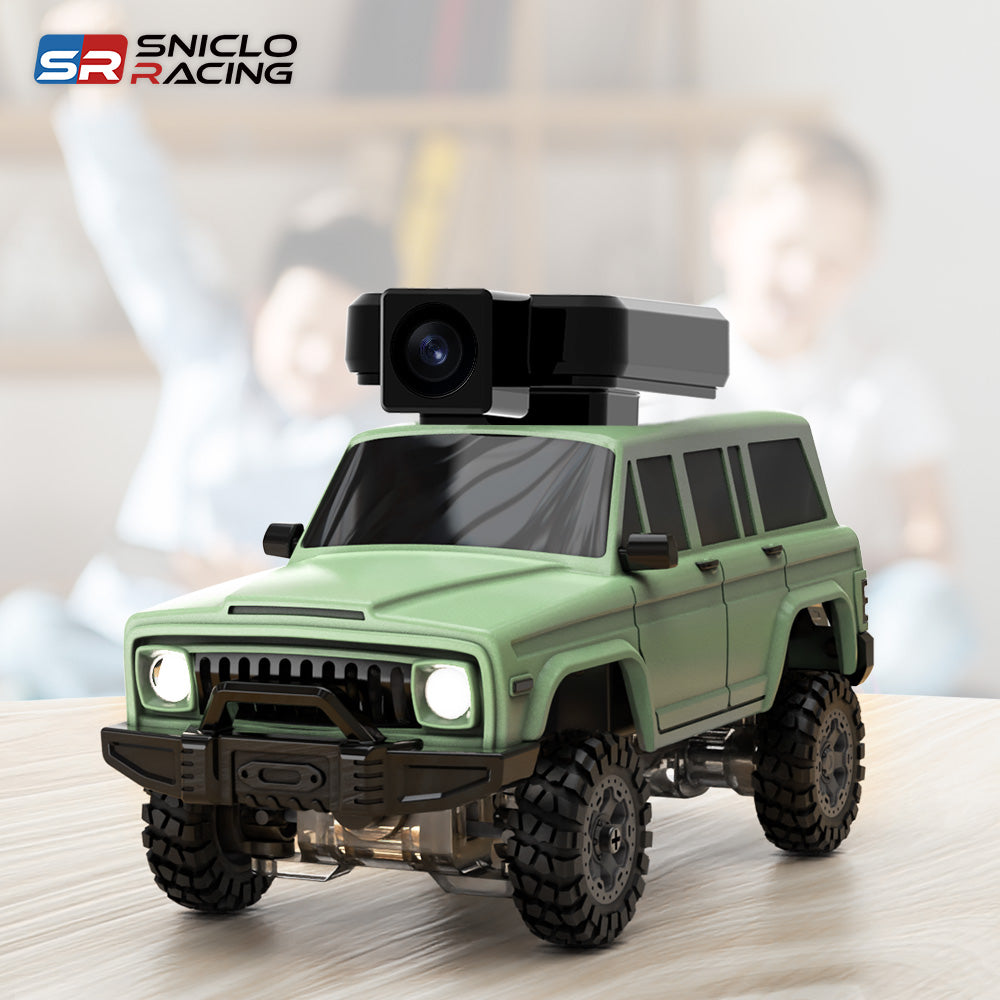 Sniclo Atom 3015 FPV RC Crawler - 1:64 Scale Micro Off - Road Desktop Car