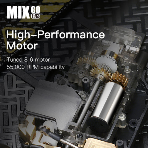 Sniclo x MIX GO MG051 1/43 RC Drifting Car - MIX GO Series with Gyroscope Remote Control Version