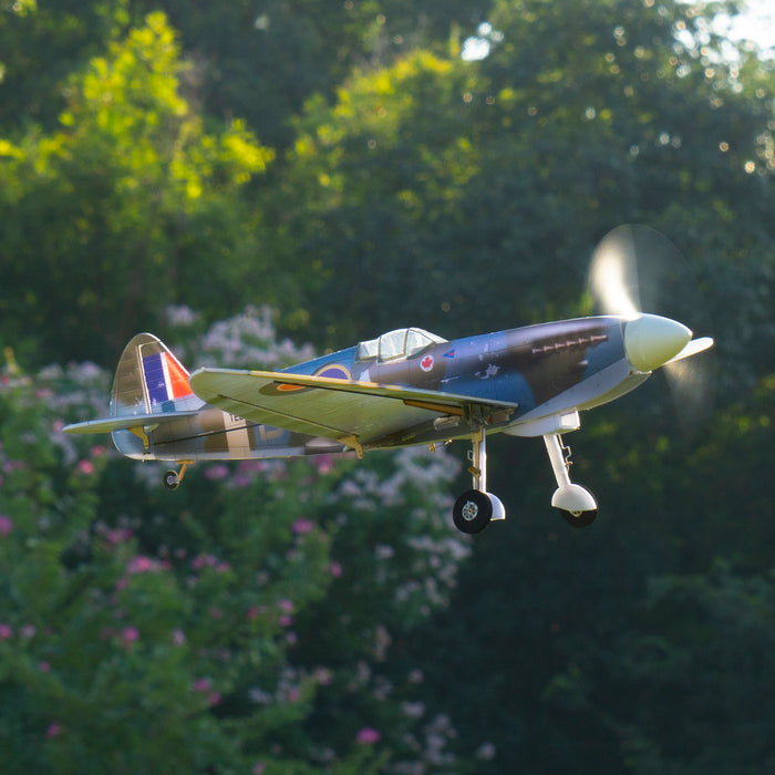 MinimumRC Spitfire MK XVI 5CH Aircraft with Retractable Landing Gear