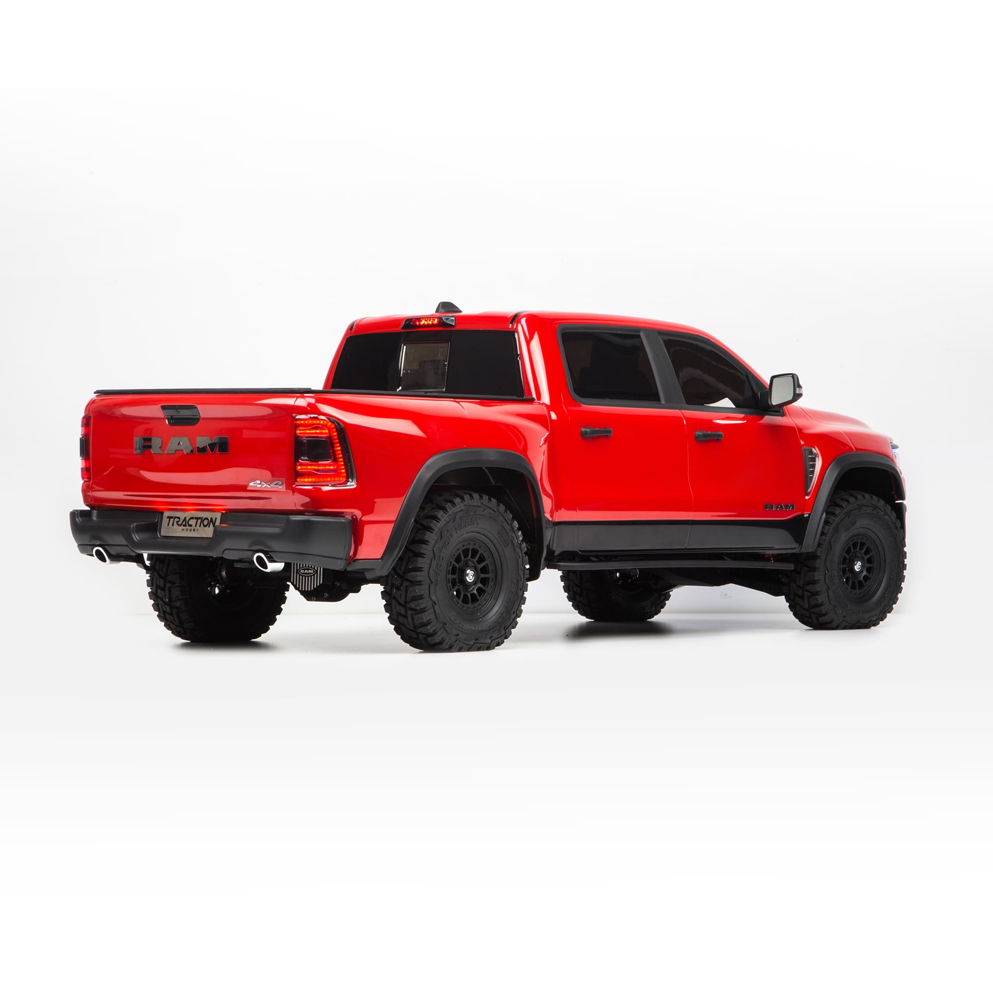 Traction Hobby Dodge RAM 1500 1/8 Scale Licensed 4WD 4S Brushless RTR ...