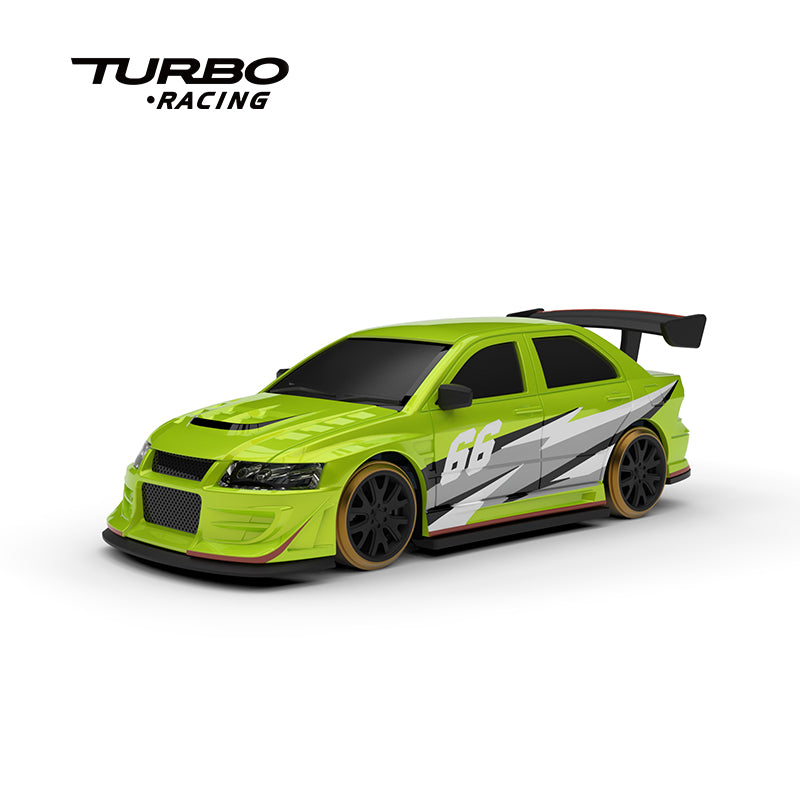 Turbo Racing C66 1/76 Mini RC Drift Car with Gyro – RTR Micro Remote C ...