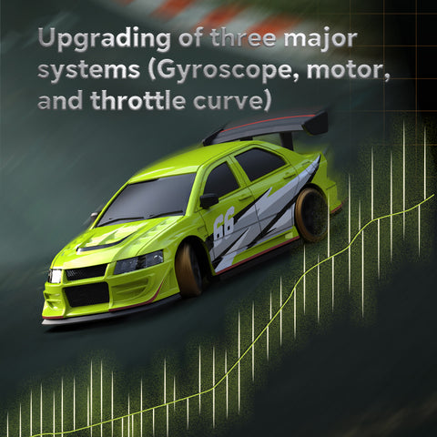 Turbo Racing C66 1/76 Mini RC Drift Car with Gyro – RTR Micro Remote Control Vehicle