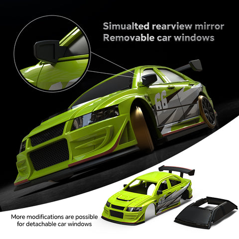Turbo Racing C66 1/76 Mini RC Drift Car with Gyro – RTR Micro Remote Control Vehicle