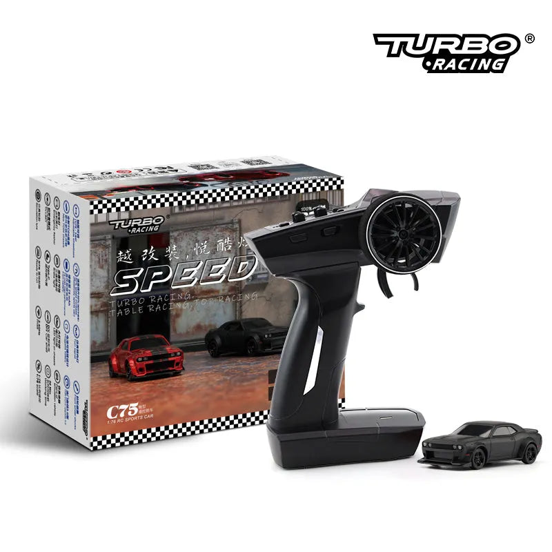 Turbo Racing New 1:76 C75 RTR Sports RC Car - Makerfire