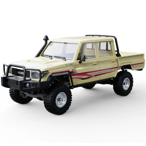 UDIRC UCX1801 PRO 1/18 Toyota Land Cruiser LC79 RC Rock Crawler – Brushless 4WD with 2-Speed & LED Lights