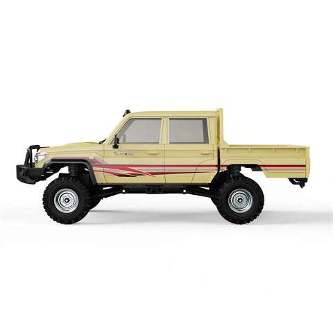 UDIRC UCX1801 PRO 1/18 Toyota Land Cruiser LC79 RC Rock Crawler – Brushless 4WD with 2-Speed & LED Lights