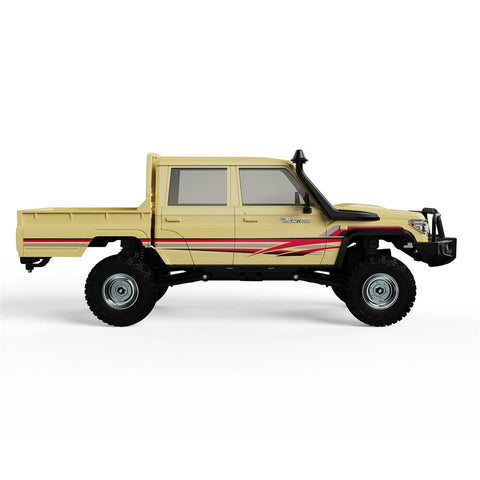 UDIRC UCX1801 PRO 1/18 Toyota Land Cruiser LC79 RC Rock Crawler – Brushless 4WD with 2-Speed & LED Lights