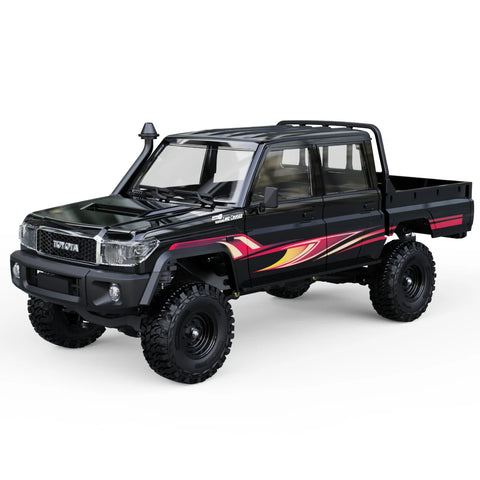 UDIRC UCX1801 PRO 1/18 Toyota Land Cruiser LC79 RC Rock Crawler – Brushless 4WD with 2-Speed & LED Lights