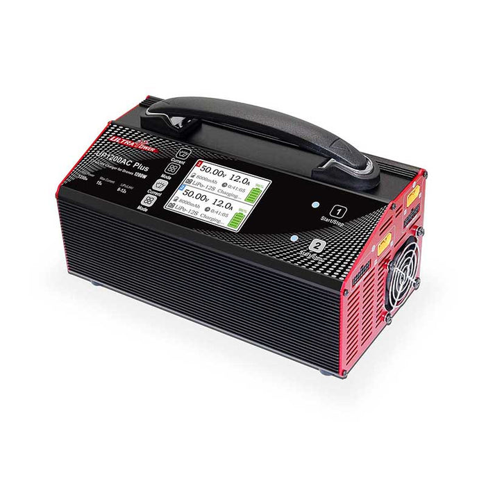 Ultra Power UP1200AC PLUS 2X600W 15A 6-12S Battery Balance Charger