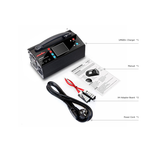Ultra Power UP600+ AC Dual 1200W 2X600W 25A 2-6S Lipo / LiHV Battery Balance Charger Discharger