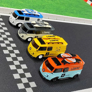 LDARC V64 Racing Van - 1:64 Scale 2.4GHz RWD RC Flat Road Vehicle - Makerfire