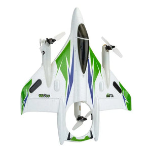 Yuxiang W500 VTOL 450mm Wingspan EPO Brushless 2.4G 6CH 6-axis Gyro Aerobatic RC Plane RTF 3D6G Mode Aircraft (V2) - Makerfire
