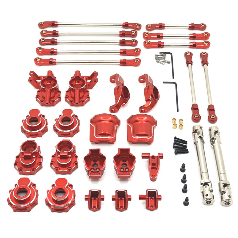 WLTOYS 1/10 104006, 104010, 104020, 104026 auto RC - Parti di aggiornamento metallico durevoli e ad alte prestazioni