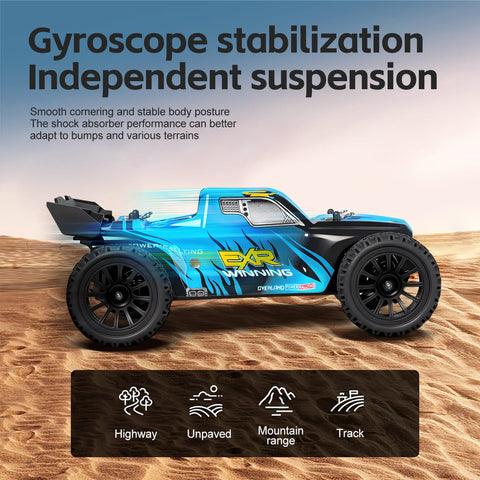 WLTOYS 244018 1/24 2WD Electric RC Monster Truck – High-Speed Off-Road RTR Car