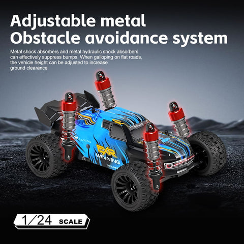 WLTOYS 244018 1/24 2WD Electric RC Monster Truck – High-Speed Off-Road RTR Car