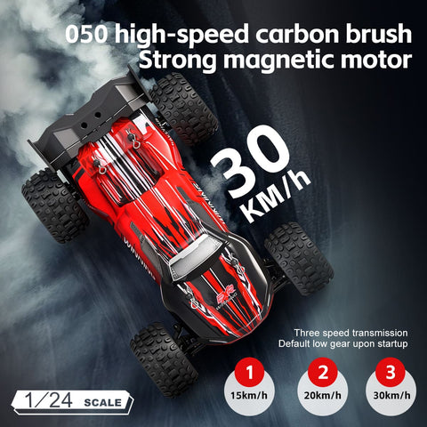 WLTOYS 244018 1/24 2WD Electric RC Monster Truck – High-Speed Off-Road RTR Car